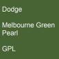 Preview: Dodge, Melbourne Green Pearl, GPL.